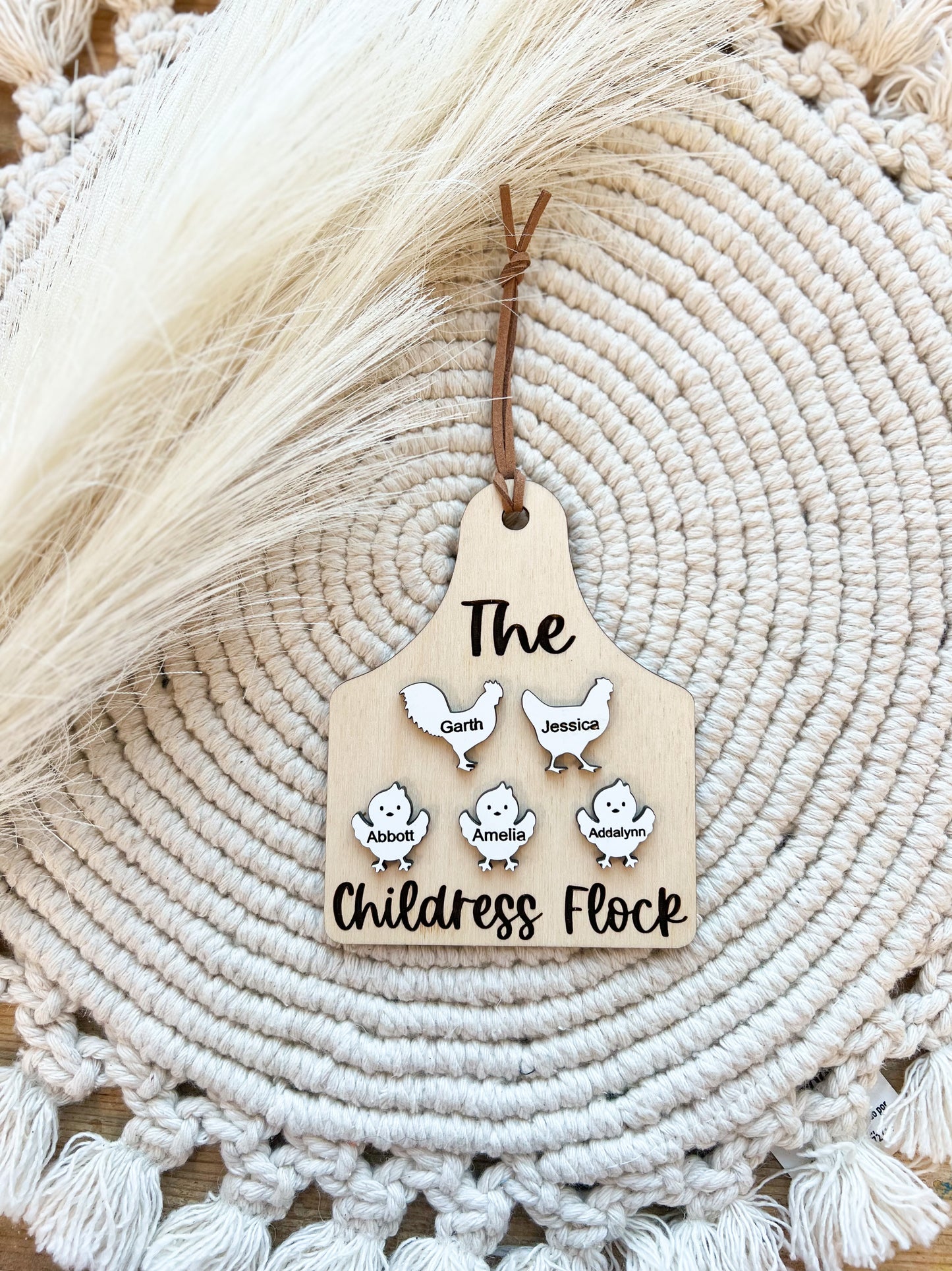 Chicken Family Ornament