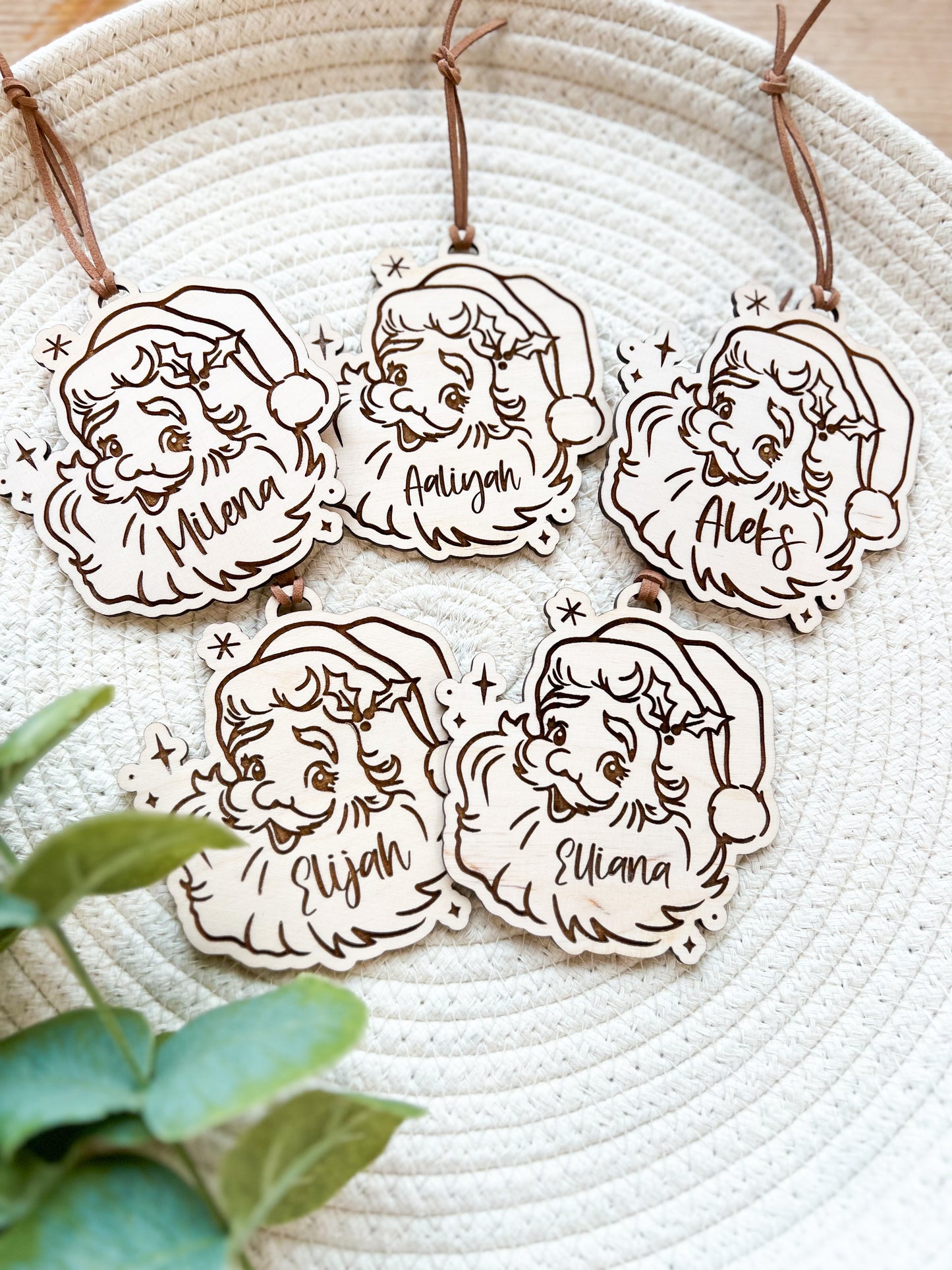 Santa Personalized Ornament