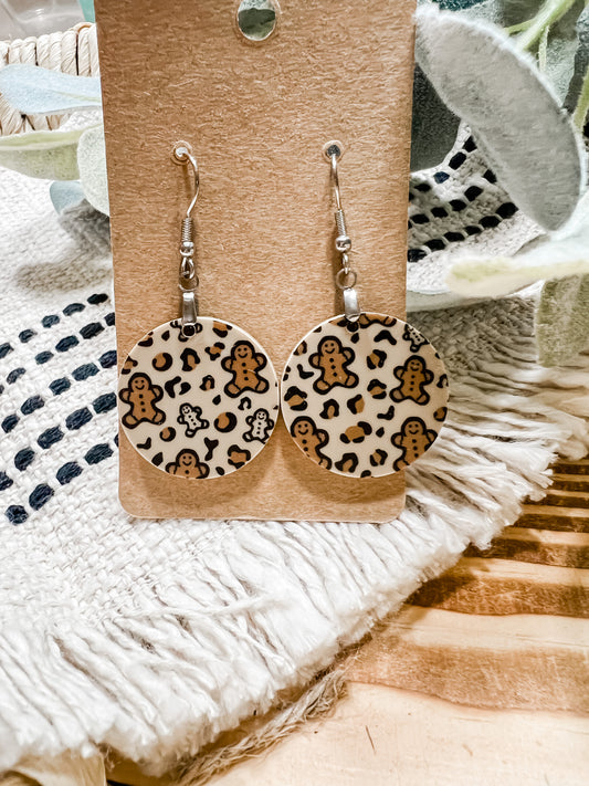 Gingerbread earrings