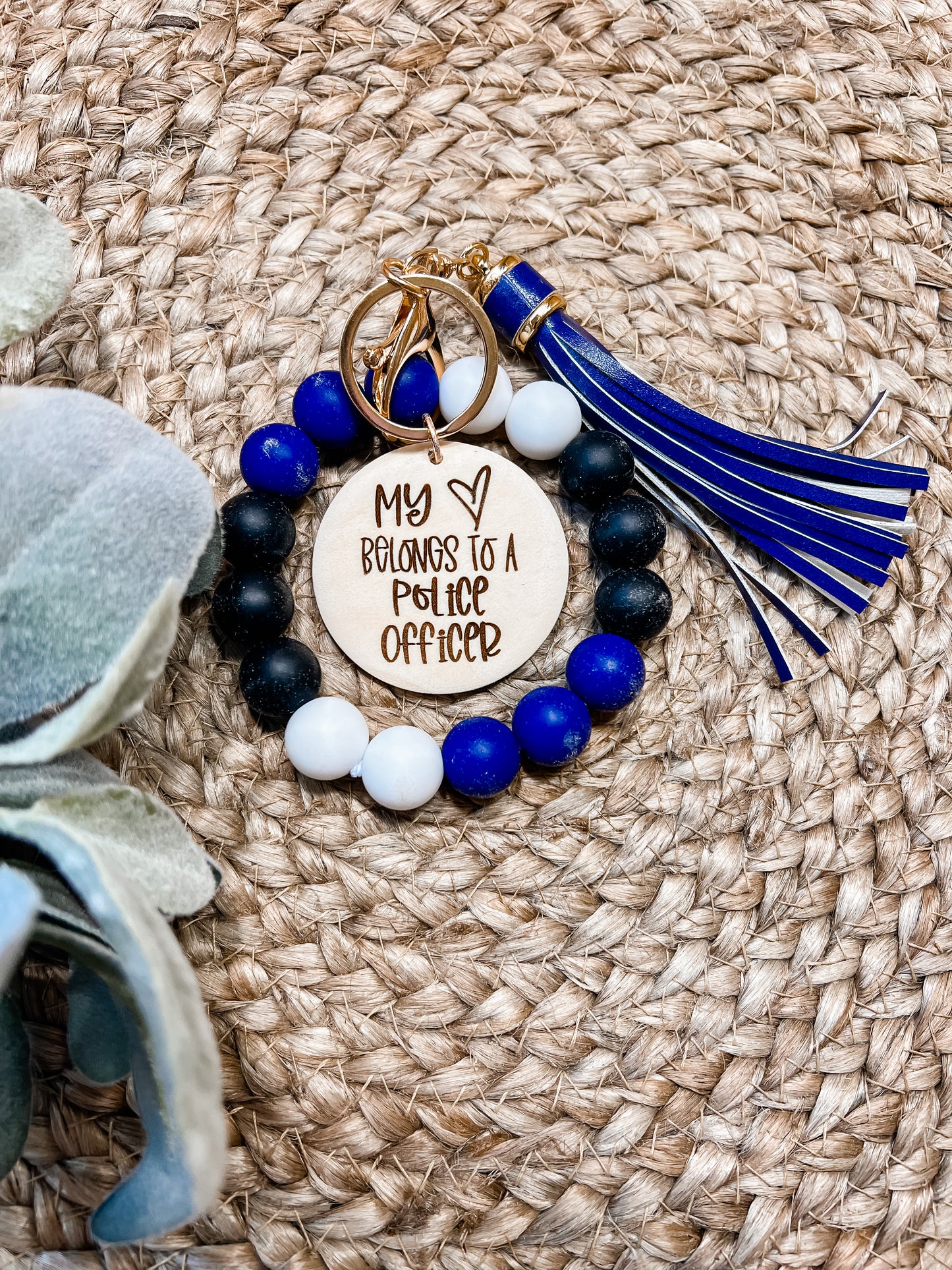 Fire/Police Wife Wristlet