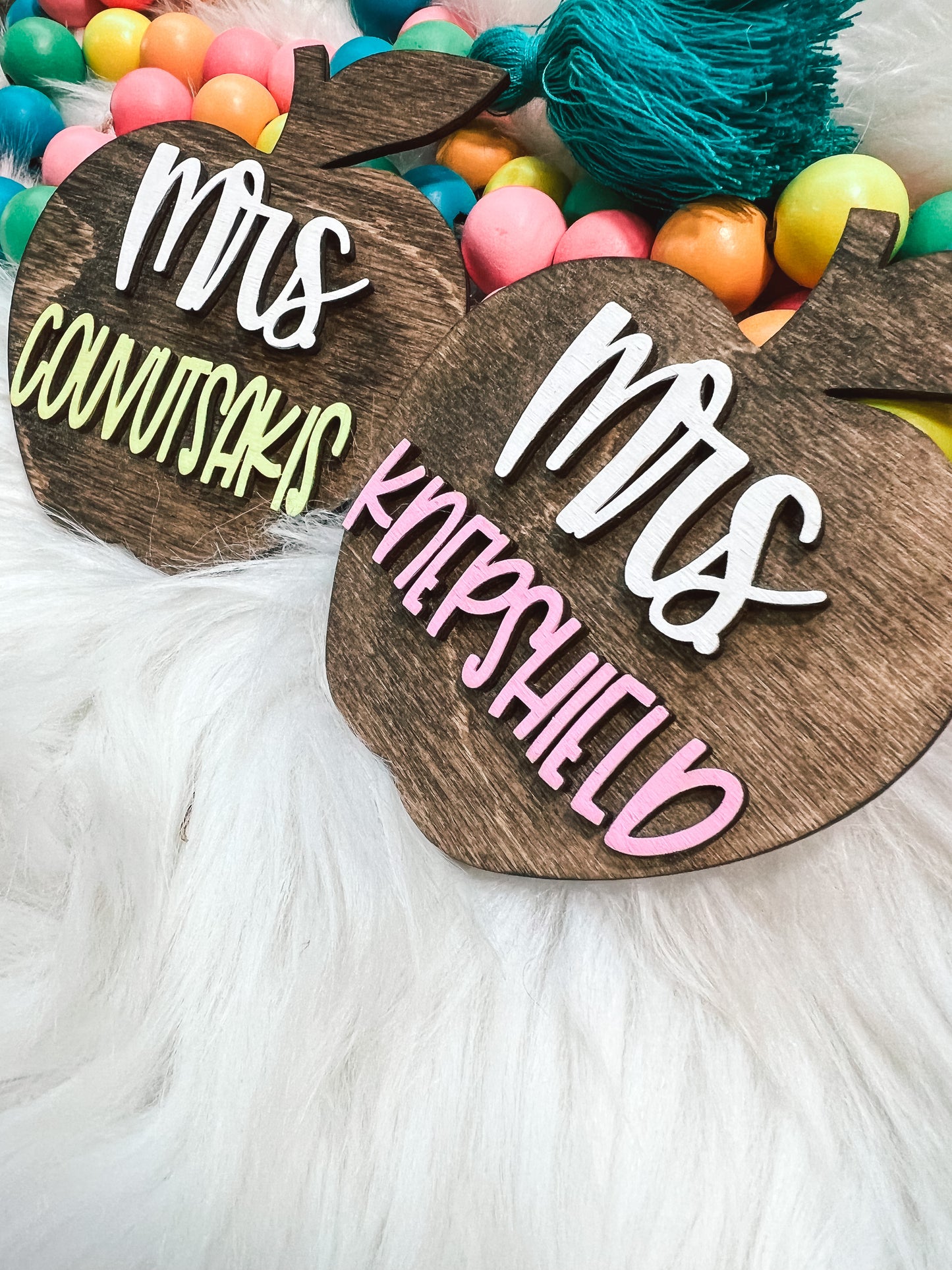 Teacher Apple Magnet