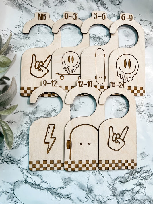 Skater Boy Retro Closet Dividers