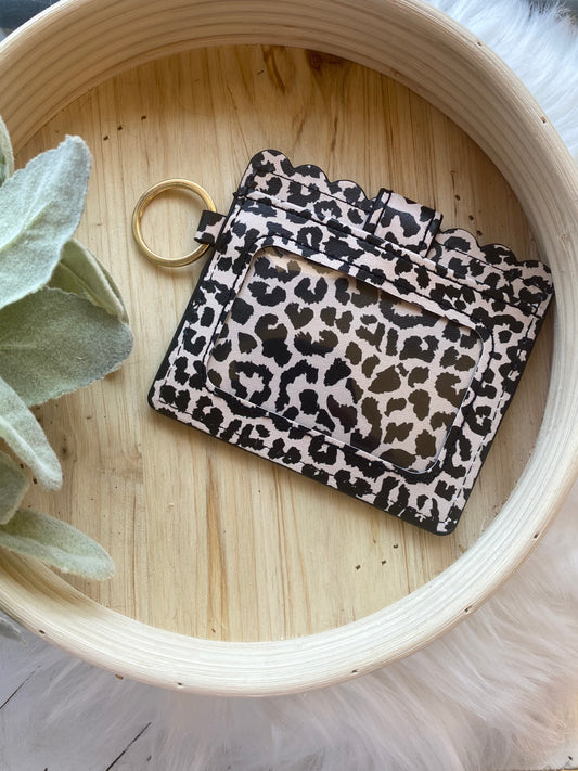Cheetah Wallet For Wristlets