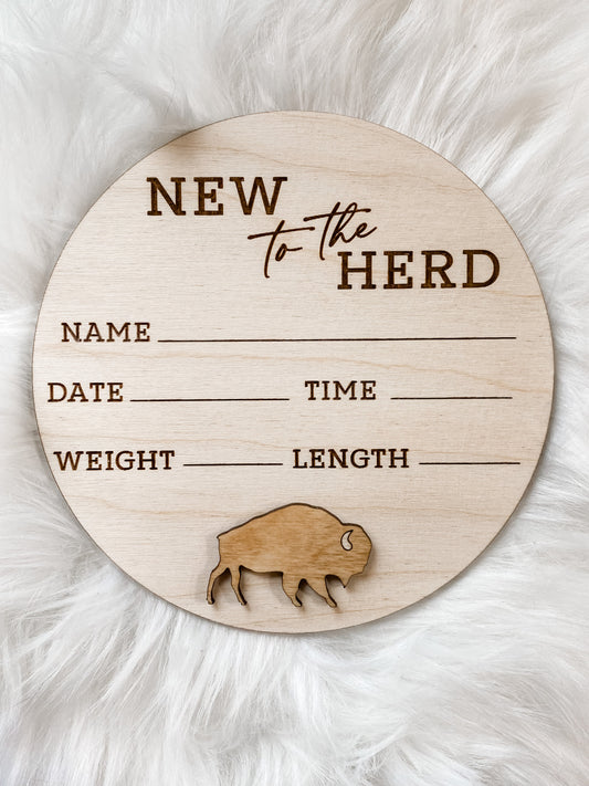 Buffalo Herd Sign