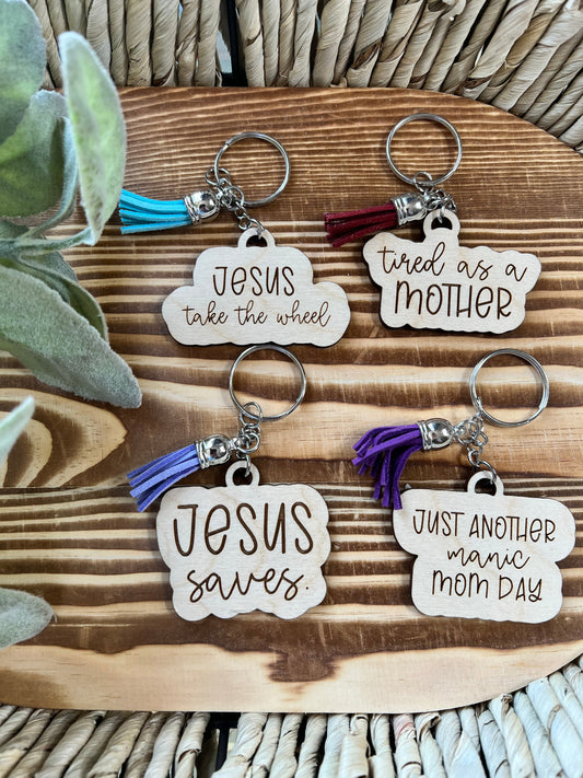 Jesus Theme Keychains