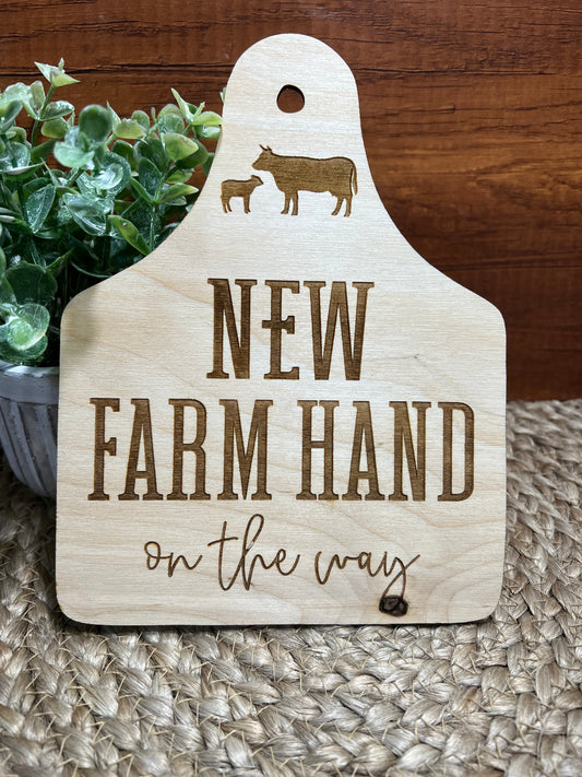 New Farm Hand On The Way